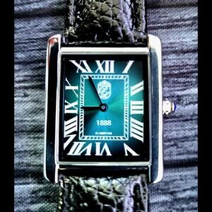 Pierre Lucerne Colours Aqua Marine 1888 Mens Tank Watch